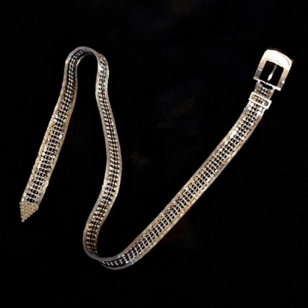 Rhinestone Chain Belt